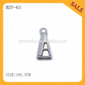MZP63 personalizado de alta qualidade Metal Zipper para o saco de preço barato Y dentes metal zipper